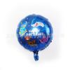 Linterna de Pez Ballena Tiburón Cangrejo Concha Caballito de Mar Caracola Globo de Película de Aluminio Tema Marino Decoración de Cumpleaños