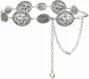Cadena de Cintura Metálica con Flor Vintage para Mujer, Moderna y Sencilla, Cadena Versátil para Decoración de Vestidos, Más Vendido en Amazon