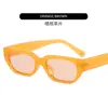 Gafas de sol retro de resina de montura pequeña transfronterizas al por mayor Gafas de sol de montura completa tendencia europea y americana Protector solar anti-ultravioleta