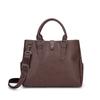 Portafolio Portátil Vintage para Hombre Bolso Casual Cruzado Cuero Crazy Horse Bolso para Hombre Bolso de Hombro Horizontal Bolso para Hombre Moderno Estilo Coreano