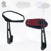 Nuevos Accesorios Universales para Modificación de Motocicletas No. 9 Espejo Retrovisor de Aluminio Cubierta de Espejo Invertido Ghostfire Aleación de Aluminio Reflector