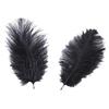 Accesorios de ropa de plumas de avestruz de colores materiales de decoración de bodas accesorios de plumas hechos a mano DIY decoración del hogar