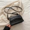 Bolsas Estilosas de Design Nicho de Moda Bolsas da Moda Novas 2025 para Mulheres Bolsas de Mão Texturizadas Bolsas de Ombro Transversais Bolsas Quadradas