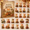 Calendario de Adviento Navideño de Animales Transfronterizo 2026 Calendario Navideño de Animales Caja Sorpresa S