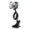 Soporte de Clip para Teléfono de Escritorio y Mesita de Noche, Brazo Largo Flexible, Soporte de Soporte para Teléfono Móvil para Smartphone