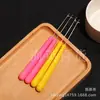 C 640982 Mango de Colores Lengüeta Extra Pequeña Ganchillo Casero Artefacto de Tejer Suéteres Juguete de Cuentas DIY Crochet