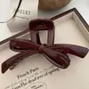 Clip Garra de Moño con Pedrería Estilo Coreano para Mujer Parte Trasera de la Cabeza Clip Tiburón para Cabello Pasador para Cabello Fijo para Moño Alto Tocado