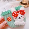 Hd7317A06 Color Caramelo Puntos Lindo Muñeco de Peluche Juguetón y Animado Paja Bolso Cruzado Pequeño Bolso de Vacaciones