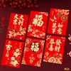 2026 Ano do Cavalo Novo Envelope Vermelho Criativo Tridimensional Festival da Primavera Pacote Vermelho Cavalo Desenho Animado Zodíaco Ano Novo Bolsa Envelope Vermelho Atacado