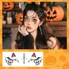 Pegatinas de Tatuajes de Color para Halloween Transfronterizos Divertidas Pegatinas de Cara de Dibujos Animados para Fiesta Nuevo Maquillaje Temporal Pegatinas de Terror Impermeables