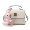 Bolso de Hombro con Diseño de Dibujos Animados Estilo Coreano de Nicho, Elegante y Versátil, Bolso de Mano Dulce y Bolso Cruzado, Mochila de Moda de Gran Capacidad para Mujer