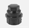Adecuado para tuerca de rueda de coche de 27 mm, tapa decorativa de hebilla de nailon a prueba de polvo, antioxidante y antirrobo T84