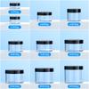 Muestra de Fábrica Plástico Botella Viaje Cosméticos Botella Recargable 50g 100g Transparente Boca Ancha Botella Botella para Crema