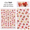 Adesivos de Unha Dança do Leão Festiva de Ano Novo 5D Em relevo Tridimensional Estilo Chinês Cabeça de Leão Adesivos de Arte para Unhas DIY Acessórios Ca Modelo
