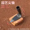 Enxada flor de aço manganês, enxada de capinar, ancinho com cabo de madeira, enxadinha, ferramentas de jardim, ferramentas agrícolas e de jardinagem, enxada picareta para cavar terra e plantar vegetais