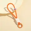Cordão Colorido Novo para Celular Transfronteiriço, Corda Trançada Feita à Mão, Chaveiro para Capa de Celular DIY, Alça Destacável Anti-Perda para Garrafa de Água