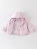 Elegante Chaqueta de Plumas Otoño e Invierno para Niñas, Nueva Linda Chaqueta de Plumas Cálida con Capucha para Bebés Niñas para Salidas de Invierno