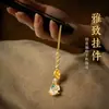 Nueva cadena para teléfono móvil estilo chino, colgante para teléfono móvil, llavero, colgante pequeño, decoración de bolso, accesorio cultural y creativo de alta gama