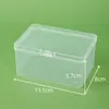 Caixa de Armazenamento à Prova de Poeira de Plástico Transparente Caixa de Caixa Surpresa Desenho Animado DIY Caixa de Exibição de Figura de Brinquedo Tendência Caixa de Classificação de Joias