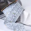 Honeycul Combinación de Colores Estilo Chanel Cinta a Cuadros Lazo DIY Accesorios para el Cabello Flores Empaque para Hornear Cinta de Pajarita