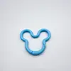 Tinta spray cor Mickey primavera fivela acessórios de hardware chaveiro chaveiro chaveiro chaveiro arco-íris DIY acessórios de jóias