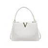 Bolsa de Ombro Transfronteiriça Nova Tendência Outono e Inverno Bolsa de Mão Simples em Forma de V Bolsa Feminina Moderna Versátil Bolsa Transversal para o Dia a Dia Feminina