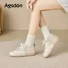 Zapatillas de Ballet Augushiden para Mujer Modelo Nuevo Otoño 2026, Extremadamente Elegantes, que Aumentan la Altura, Zapatillas Deportivas Casuales de Suela Blanda