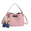 Bolso Cubo Informal de Nicho Estilo Coreano para Mujer 2026 Nueva Moda Elegante Lujo Ligero Bolso de Hombro Cruzado para Viajar