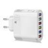 Cargador estándar de 48 W con 6 USB para teléfono móvil, cabezal de carga, enchufe para Europa, América, Gran Bretaña y Corea, venta al por mayor transfronteriza.