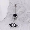 Moda Estilo Punk Dark Piercing de Umbigo Cruz Cobra Aranha Unha de Umbigo Fivela de Umbigo Enfeites de Umbigo Atacado Comércio Exterior