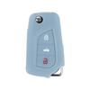Adecuado para Toyota Yize Plegable Juego de 3 Llaves Lei Ling Control Remoto Bloqueo Paquete de Llave de Silicona Cubierta Protectora Weilanda Venta al por Mayor