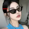 Jennie Mismo Estilo Lentes Lentes de Sol Lentes de Sol Estilo Cóncavo Estilo Coreano Popular en Internet Estilo Europeo y Americano Retro Lentes de Moda para Mujer