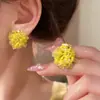 Aguja de Plata S925 Entrada Francesa Lujo Elegante Diseño de Nicho Pendientes Distintivos Estilo Popular en Internet Pendientes de Lazo de Amor Pendientes Pendientes Pendientes