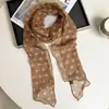 Novo Lenço de Seda com Estampa de Alta Qualidade, Faixa de Cabelo Simples Estilo Coreano Relaxada e Multiuso, Estampa de Leopardo, Processamento de Fita Doce e Cool e Personalização