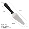 Espátula de cocina de acero inoxidable de 1.2 mm, herramientas de transferencia para barbacoa, bistec, pizza, pastel, herramientas de cocina, horneado, bricolaje