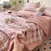 Estilo Nuevo 2025 Sin Estampar Feng Shui Algodón Lavado Colcha de Verano Colcha para Aire Acondicionado