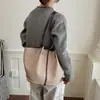 Bolso de mano grande informal de estilo coreano, nuevo para principios de otoño de 2026, bolso de playa para vacaciones, bolso de hombro único y elegante