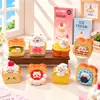 Gato de postre con temática de comida lindo de dibujos animados, adornos de resina DIY, decoraciones creativas 3D para coche y escritorio