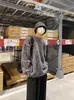 Suéter Suave y Ceroso de Otoño e Invierno para Hombre, Moda Nuevo Estilo Americano, Suéter de Punto Cuello Redondo, Suéter de Lana Mauhair Nicho