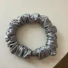 Mascarilla Facial Suave y Cómoda con Volantes de Encaje Estilo Coreano Seda de Hielo Scrunchie Pequeño Accesorio para el Cabello de Cola de Caballo Simple de Moda Modelo Nuevo