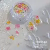 Lentejuelas Iridiscentes Polarizadas Ultra Delgadas para Uñas, Discos de Lunares, Polvo Brocado Nube Ópalo de Alto Brillo Cristal de Hielo, Jardín Secreto de Flores Secas