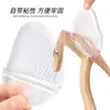 Almohadilla de Gel de Dos Colores para Metatarso Zapatos de Tacón Alto Anti-Desgaste y Anti-Dolor Almohadilla de Media Talla para Metatarso Suave Absorbente de Impactos Autoadhesiva Almohadilla de Media Talla