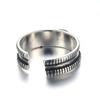 Anillo personalizado de moda creativa plateado anillo de apertura ajustable anillo para mujer imitación anillo de plata tailandesa