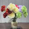Flores Artificiales Grandes Austin Falsas al por Mayor Arreglo Floral de Piso para Salón de Bodas Accesorios Decoración del Hogar Flores Artificiales