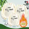 Suéter con Tema de PANDA Panda Primavera y Otoño 2024 Ropa Nueva para Niños Parin-child Ropa para Hombre y Mujer Estilo Nacional Top de Pareja Camiseta Base