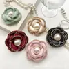Accesorios de Lujo Ligero Retro Perla con Borde Dorado Estilo Chanel Florales de Alta Gama para Manualidades, Broches, Decoraciones para Zapatos y Accesorios de Vestimenta