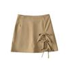 Ropa para Mujer Chica Atractiva Falda de Tirantes con Lazo Ajustada Estilo Europeo y Americano Falda de Línea A Ajustada al Cuerpo Antideslizante para Otoño e Invierno