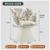 Taburete de tocador estilo medieval, Silla giratoria retro para manicura, Silla de maquillaje de lujo ligero con respaldo para habitación de niña, Gama alta