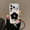 Adequado para Transformar Instantaneamente seu iPhone 18 Pro Max em um Design de Lanyard Borboleta, Rosa Negra ou Fivela, Capas Macias e Rígidas Personalizadas para iPhone