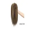 Peruca Ym Rabo de Cavalo Transfronteiriço para Mulheres, Rabo de Cavalo Reto em Cascata Meio Preso, Coque Alto de Cabelo Fonte com Presilha de Garra Doce
